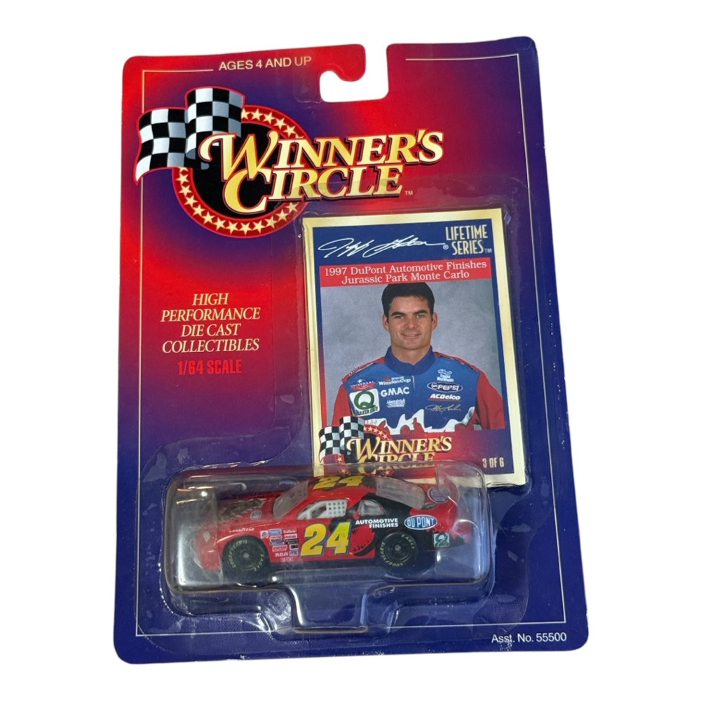 Winner's Circle 1997 Jeff Gordon Dupont Jurassic Park Monte Carlo Die-Cast Car